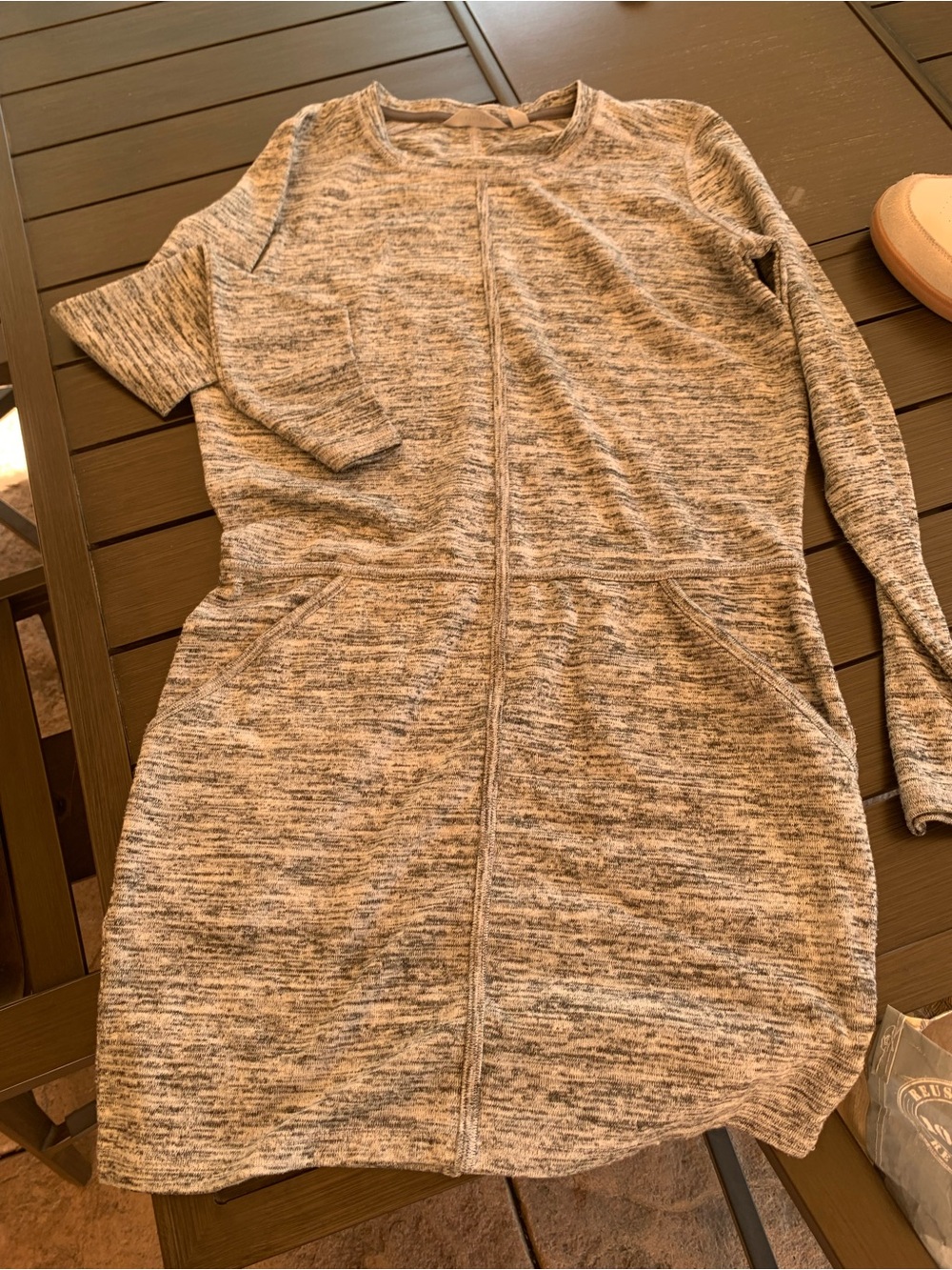Women’s Grey Knit Casual Dress